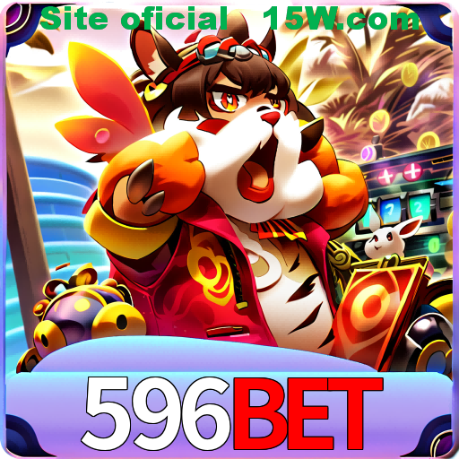 Imagem promocional da 596Bet mostrando a plataforma e suas vantagens